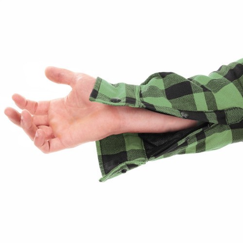 Моторубашка STREETFIGHTER Green с защитой 2023 фото 11