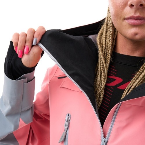 Куртка FREERIDE PRO Woman Flamingo Pink - Grey фото 7