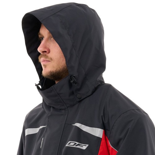 Куртка - дождевик EVO Man Black - Red (мембрана) фото 4