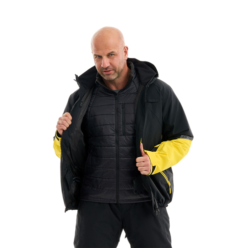 Куртка 2в1 NORDIC Man Black - Yellow фото 3
