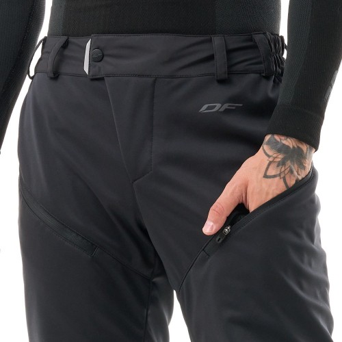 Мотобрюки DF URBAN Man Black с защитой фото 8